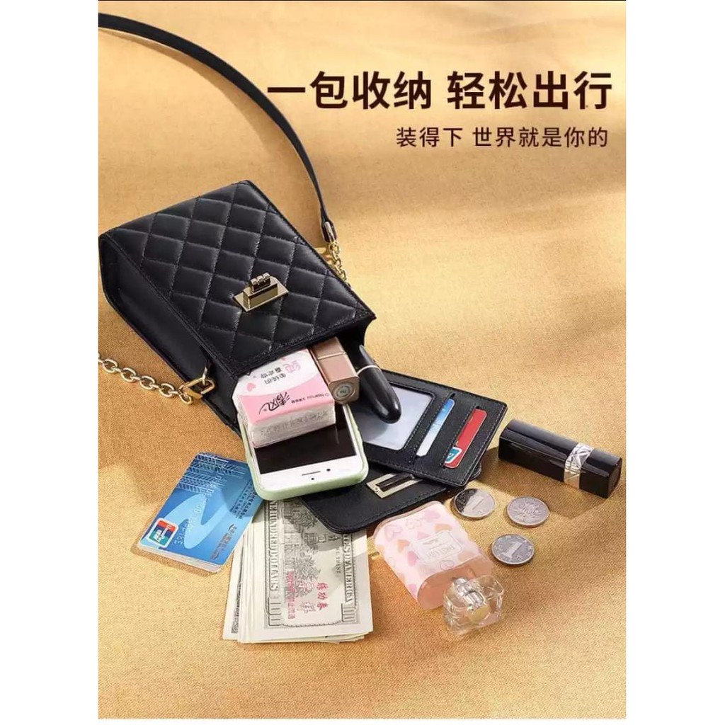 Tas hp selempang wanita import  / tas kecil / Dompet hp