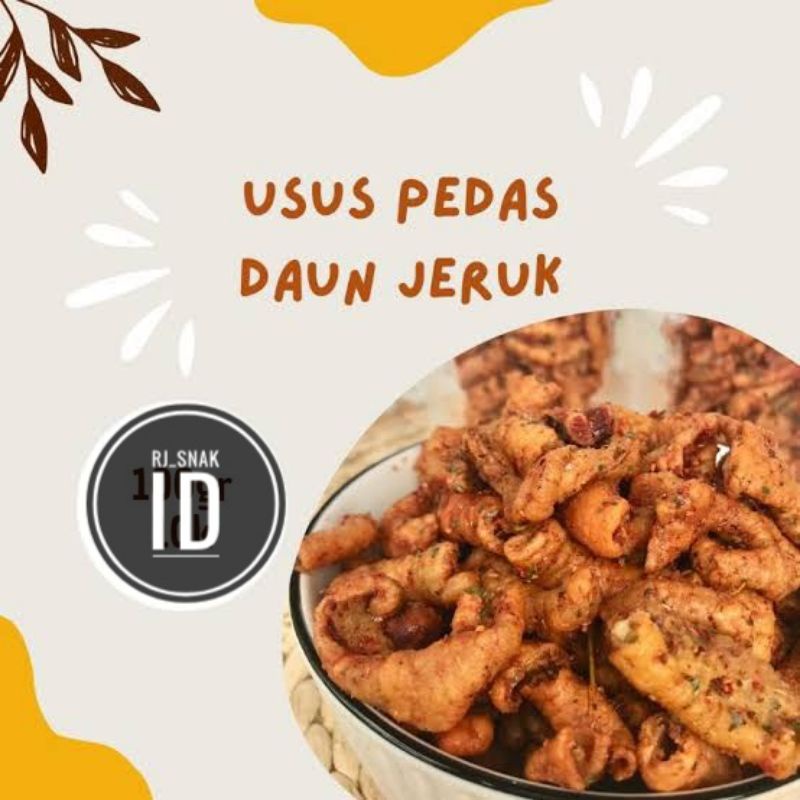 

USUS KRISPY || EXTRA PEDAS DAUN JERUK 100GR