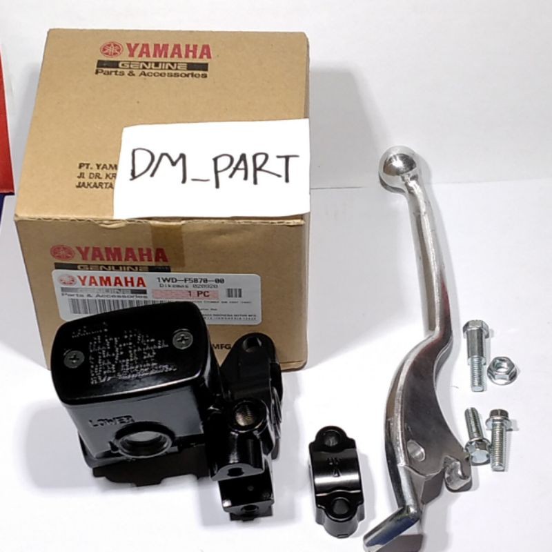 master assy atas komplit rem cakram depan kanan YAMAHA R25 MT25 ASLI ORI 1wd f5870 00 rx king scorpion nouvo cbr 150 cb150r xmax moge