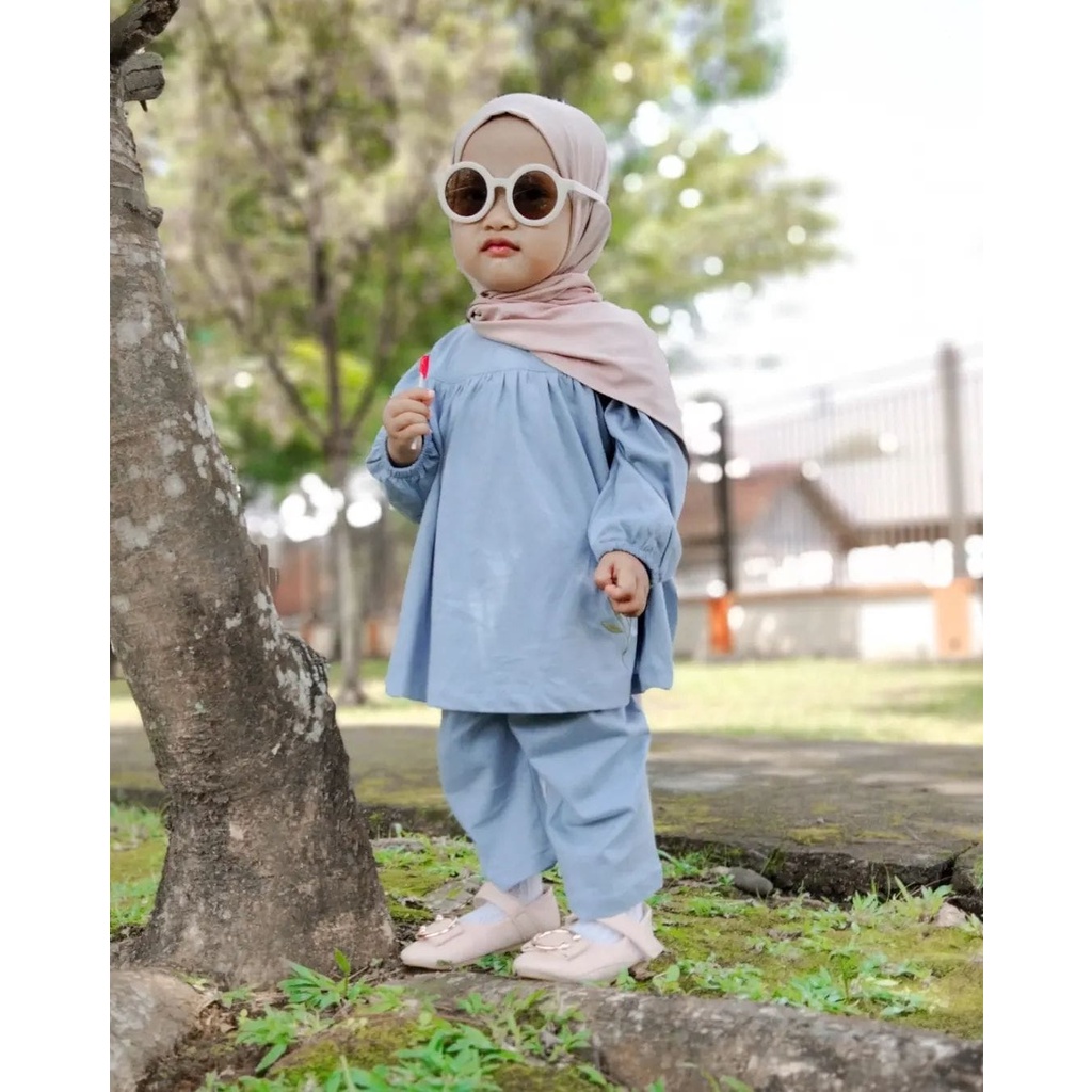 Baju Anak Perempuan 0-3 tahun Setelan Anak Perempuan One Set Anak Perempuan Dress Anak Perempuan Baju Wanita