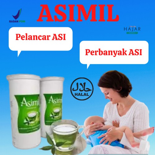 PELANCAR ASI CEPAT / ASI BOOSTER / NUTRISI IBU HAMIL / SKINCARE / ASIMIL/ HALAL 100%  Pelancar Asi