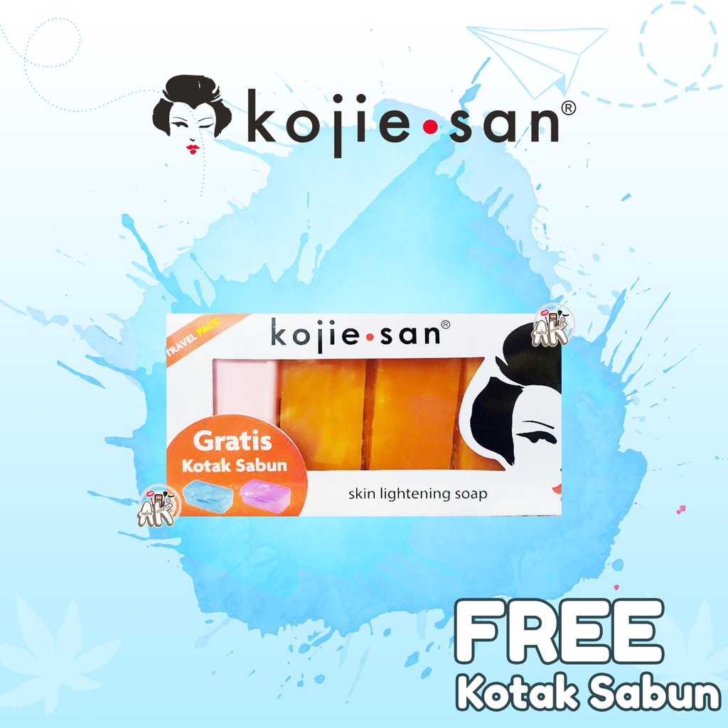 KOJIESAN TRAVEL PACK ISI 6 PCS  + FREE KOTAK SABUN