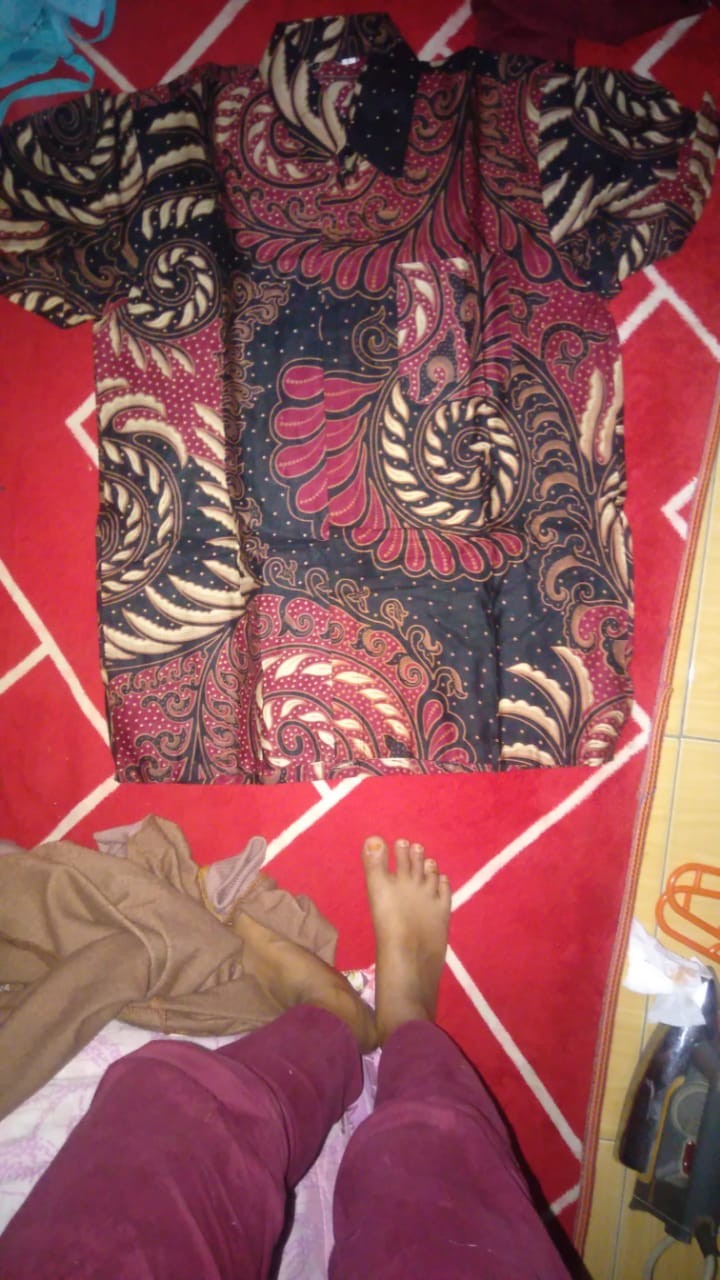 Couple Batik Velvet Princess Series Ayudia Lengan Pendek