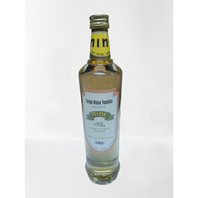 

nine simple syrup&vanila syrup 620ml/botol