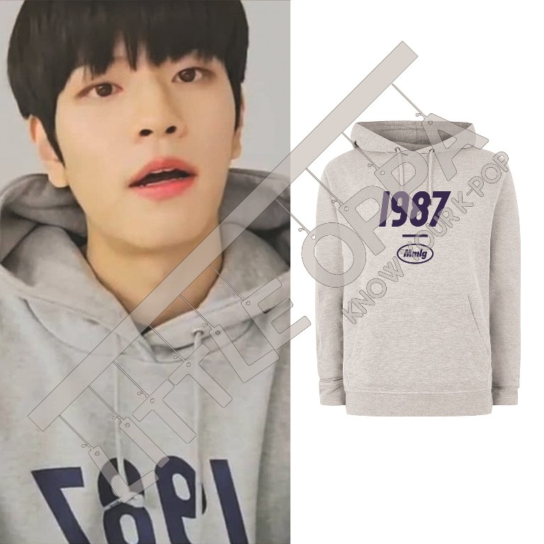 JACKET HOODIE KPOP IDOL FASHION STRAY KIDS SEUNGMIN 1987 MMLG HOODIE