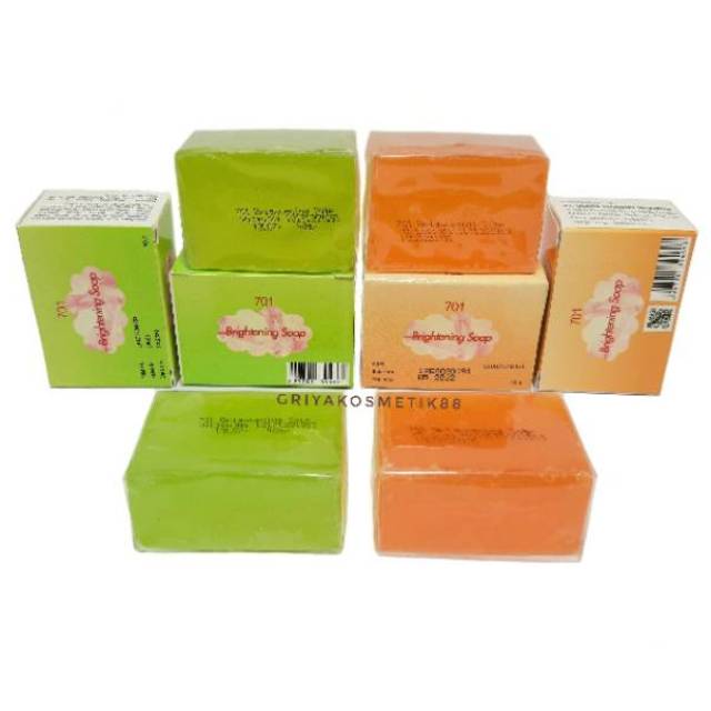 SABUN 701 HIJAU &amp; ORANGE BPOM