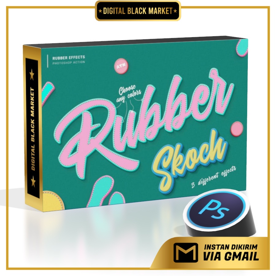 Rubber - Photoshop Action
