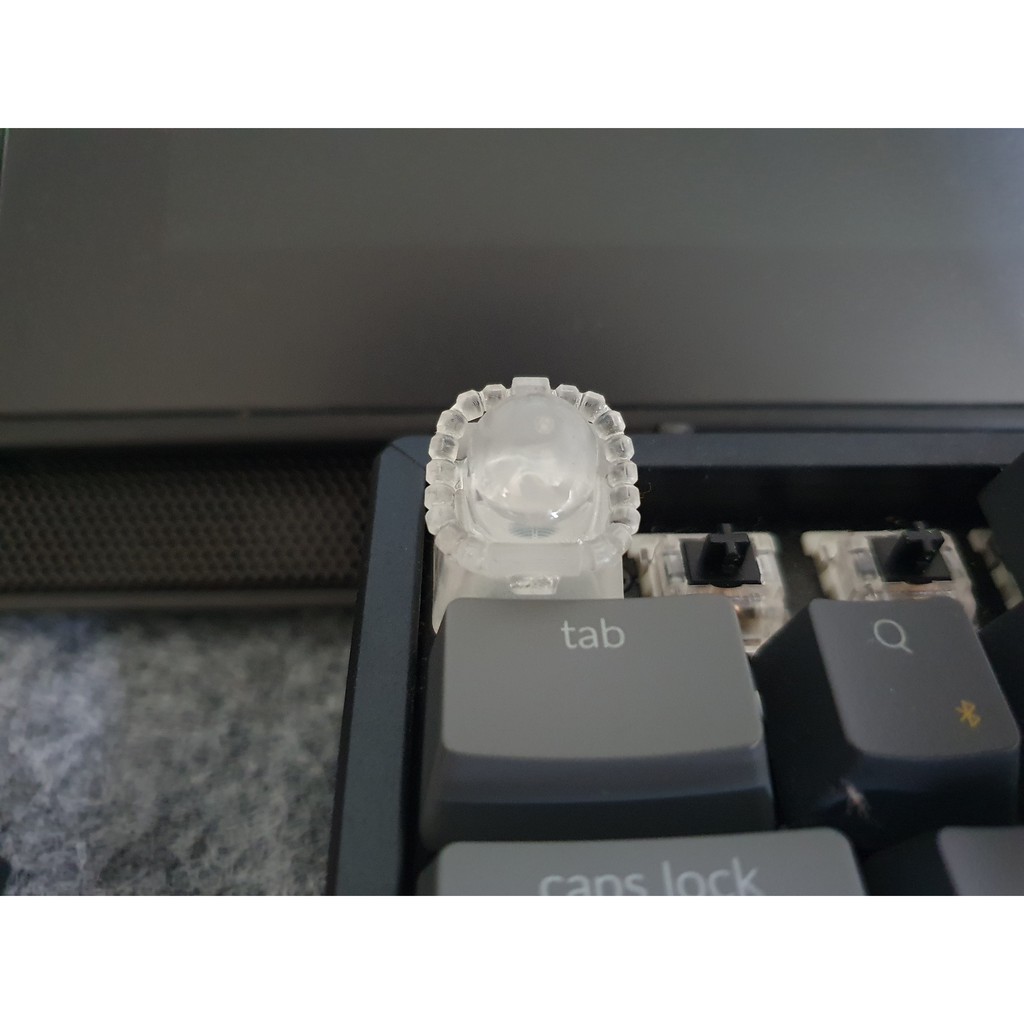 Keycaps mechanical keyboard artisan Zaku Tranparant