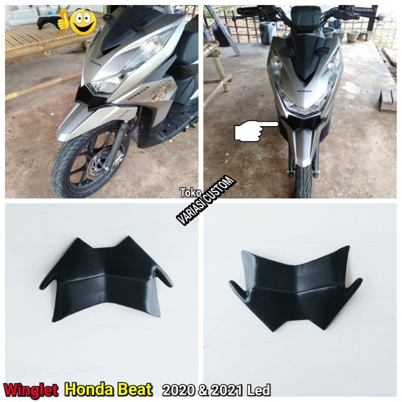 Winglet Honda Beat Street Led 2021 2020 Deluxe Aksesoris Variasi Custom