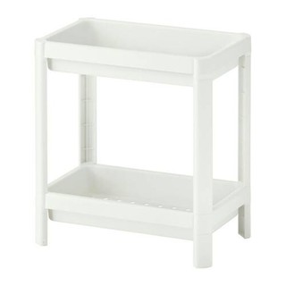  Ikea  Vesken Rak  Plastik 2 Susun  23x40 Cm Serbaguna 