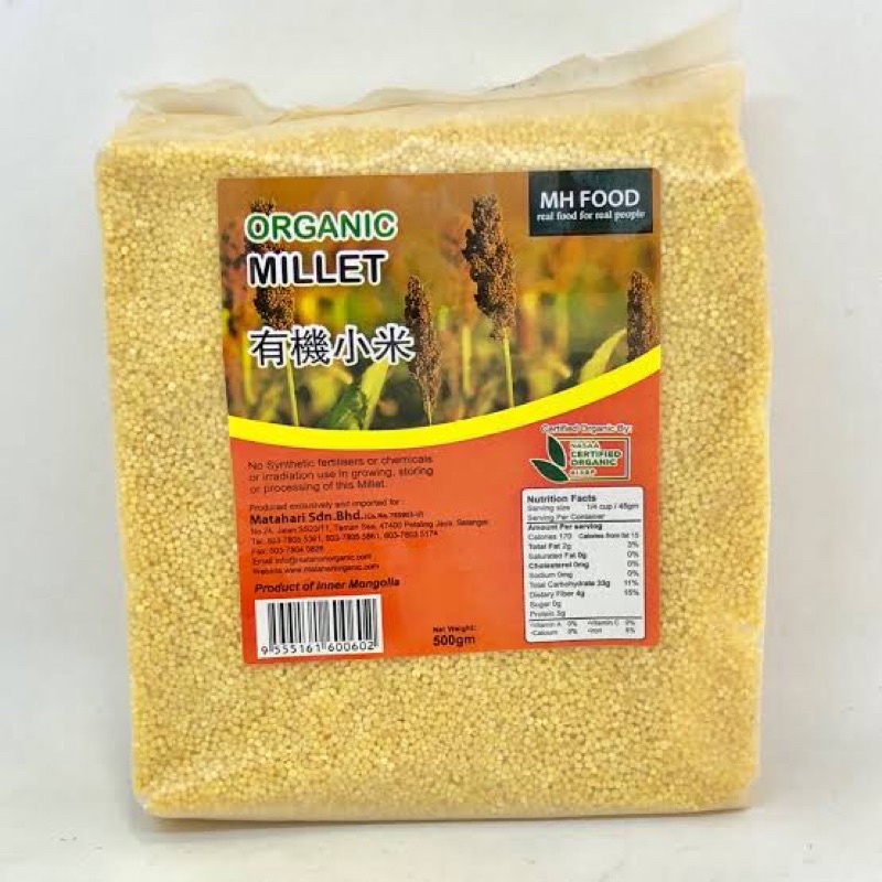 

MH Food Organic Millet 500g