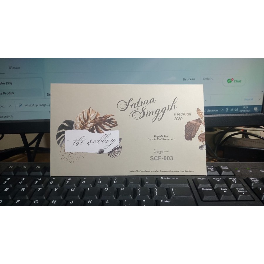 

Blangko Undangan Griya SCF-003 Free File Setting