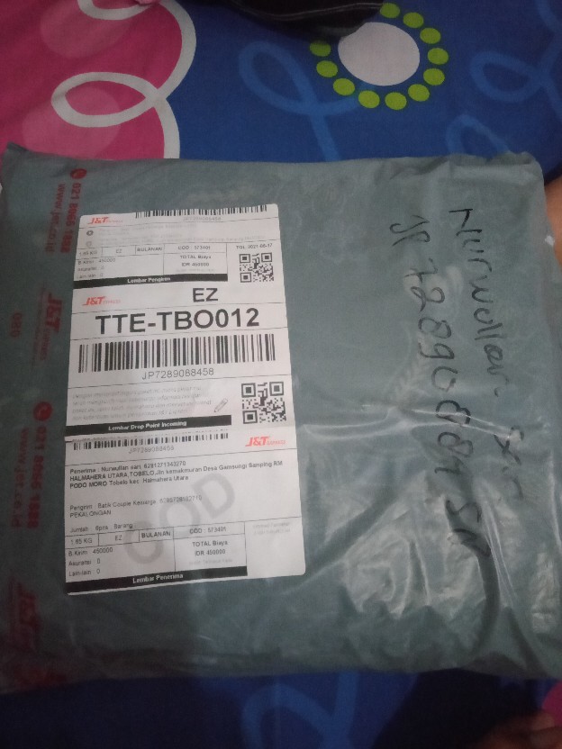 Batik Couple Keluarga Sania Ruffle Ori Ndoro Jowi Dnt Motif Sakura Biru Termurah Di Shopee Ori Bcp