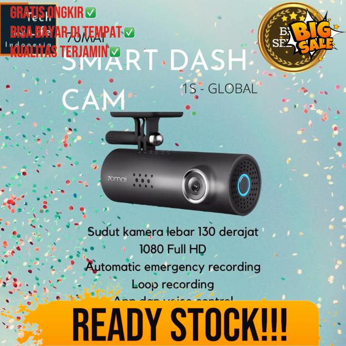 70Mai Smart Dash Cam 1S Global