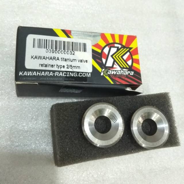 Retainer Klep Kawahara Titanium Type2 Batang 5MM