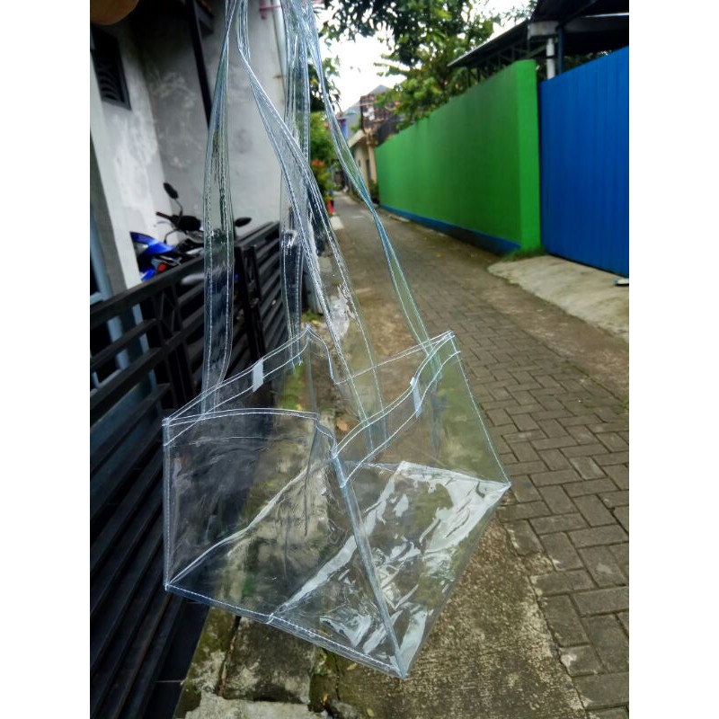 

20x15x20 Beli satuan boleh banget! Tas mika polos murah! tas mika lebaran! Tas Parcel lebaran!