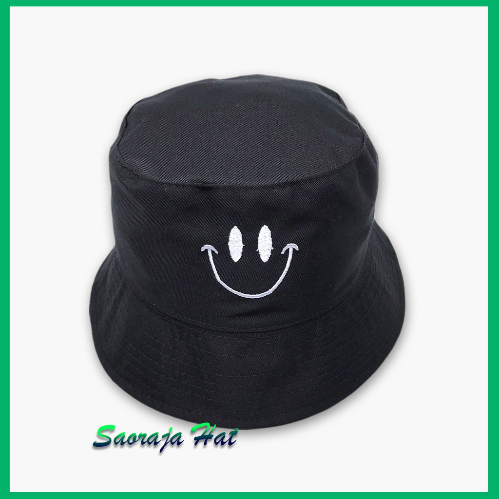 TOPI BUCKET HAT BORDIR / BUCKET LIST HIGH QUALITY