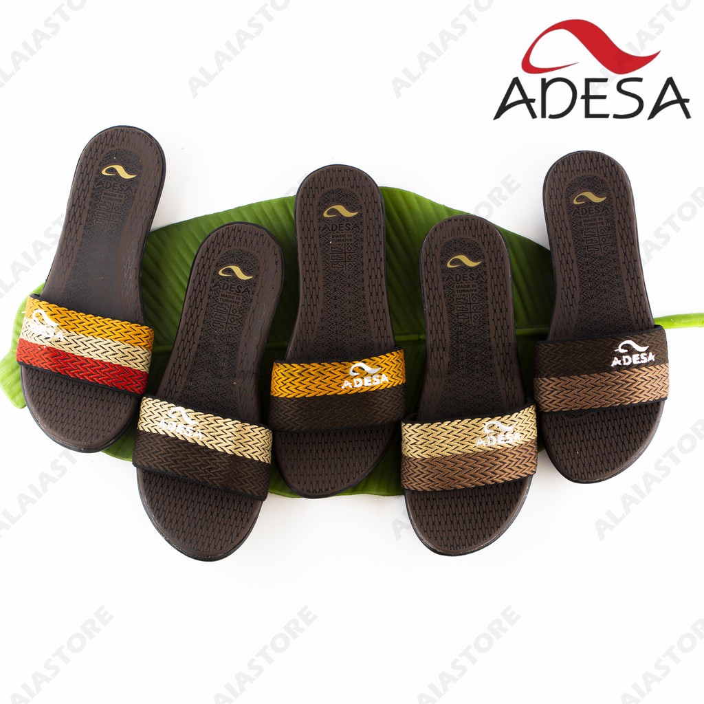 Sandal slop wanita Turki Import / Sendal Wanita Turkey Slop - Adesa Turkiy (Asli) 37/40 - Garis 3