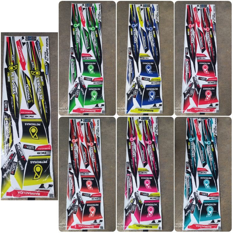 (COD) STRIPING JUPITER Z BURHAN LAMA PETRONAS