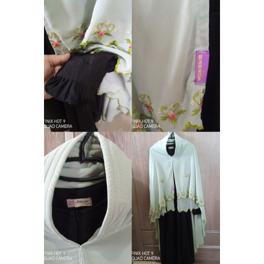 preloved gamis syar'i set