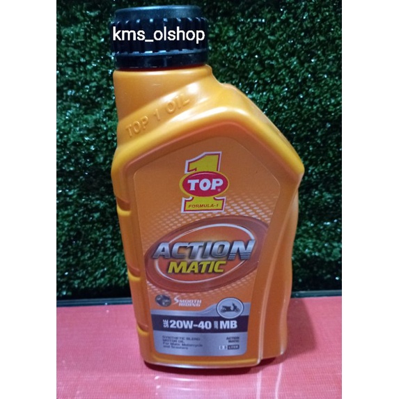 Oli Top 1 Evolution Matic 4T SAE 10W-40 800ml Top 1 Matic X-Tra 4T SAE 10W-300 800ml Top 1 Action Matic 4T 20W-40 800 ml Oli Mesin Motor Matik 0.8 Liter 100% Synthetic (Asli)