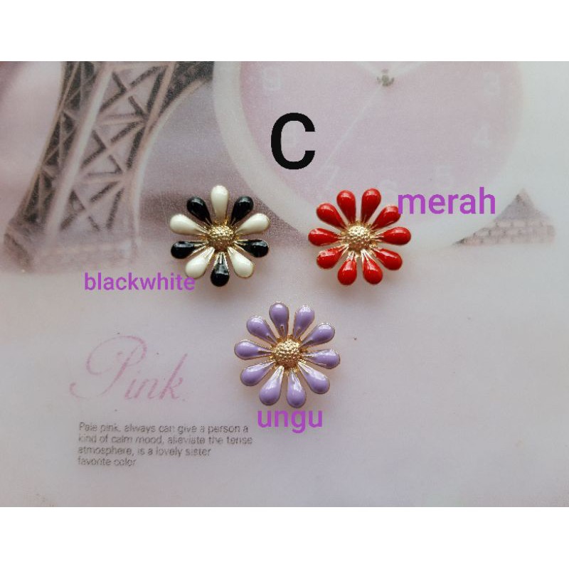 deco enamel flower diy / hiasan tasbih digital