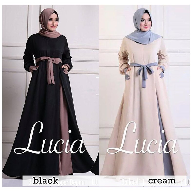 [COD] Gamis Lucia Syar'i Asdf Abu Muslim Modis Modern