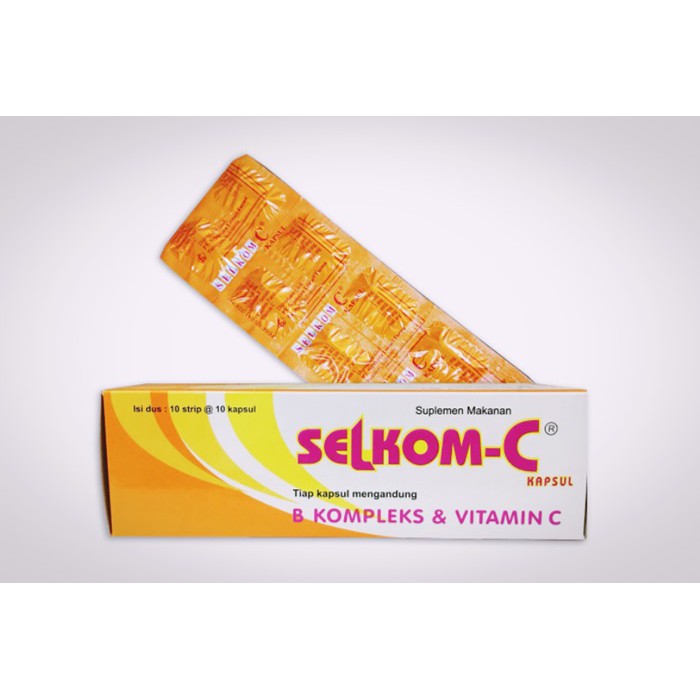 Vitamin C 500mg Selkom C 1 Strip 10 Kapsul Suplemen Daya Tahan Tubuh Imunitas Imun Selcom C Bukan Vit C 500 Mg Hisap Obat Pitamin Fitamin Murah Lazada Indonesia