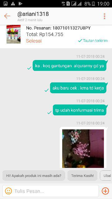 Ariani1318 Bunga Plastik /buket Bunga Sakura Artificial Artifisial Palsu Dekorasi Rumah Shabby Chic