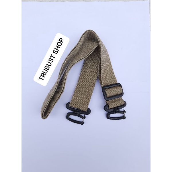 tali tas selempang strap bag kait 3.8cm x 2.5cm cream murah