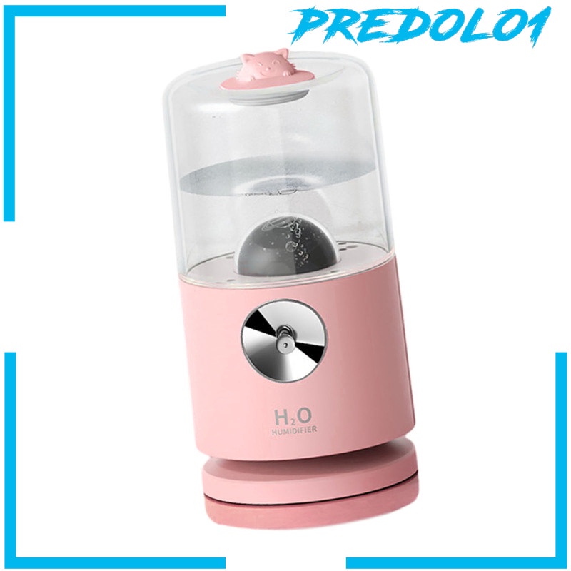 [PREDOLO1] Mist Humidifier Projector Auto Shut-Off Desktop 400ml Personal 2000mAh Battery Super Quiet Essential