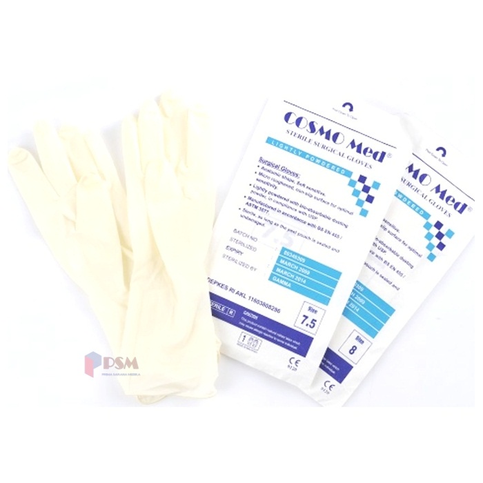 Handscoon Surgical Gloves Latex Sterile / Sarung Tangan Steril - MPM