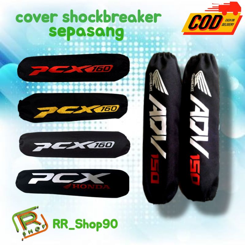 SARUNG SHOCK BREAKER/COVER SHOCK BREAKER SHOCK MOTOR SEPASANG (kanan dan kiri) PCX 160/ADV