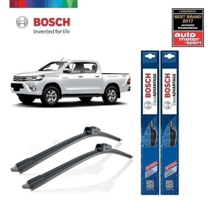 Wiper Blade Hilux 2016 BOSCH Frameless ADVANTAGE 17-21&quot; ORIGINAL