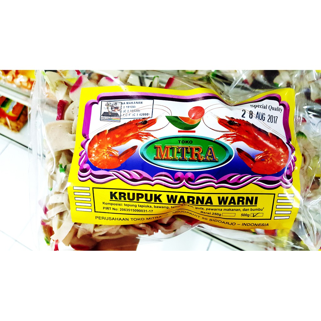 

Kerupuk Bawang Kelabang Kepang Pita PREMIUM QUALITY MITRA Kerupuk Mentah Kepangan Kelabang Pita