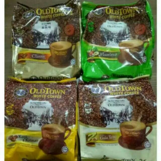 

white coffee old town (all varians)