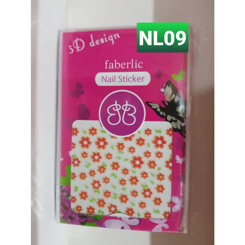 sticker kuku 3D motif lucu lucu elegan REAL PICTURE