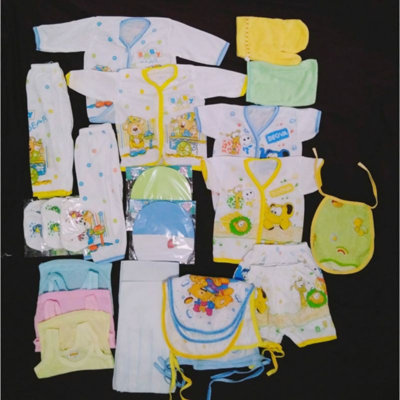 PERLENGKAPAN BAJU BAYI NEWBORN PAKET BAYI NEWBORN