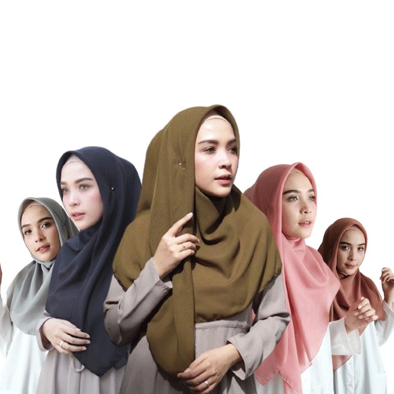 BELLA SQUARE HIJAB SEGI EMPAT JILBAB KERUDUNG MURAH PART 2