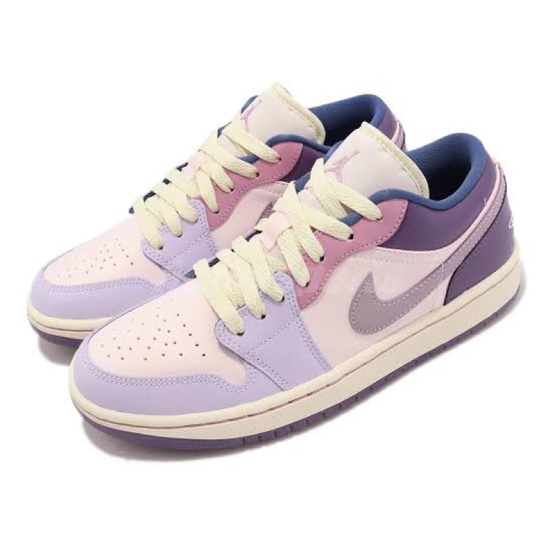 Jual NIKE AIR JORDAN 1 LOW PASTEL PURPLE PINK PREMIUM ORIGINAL Shopee