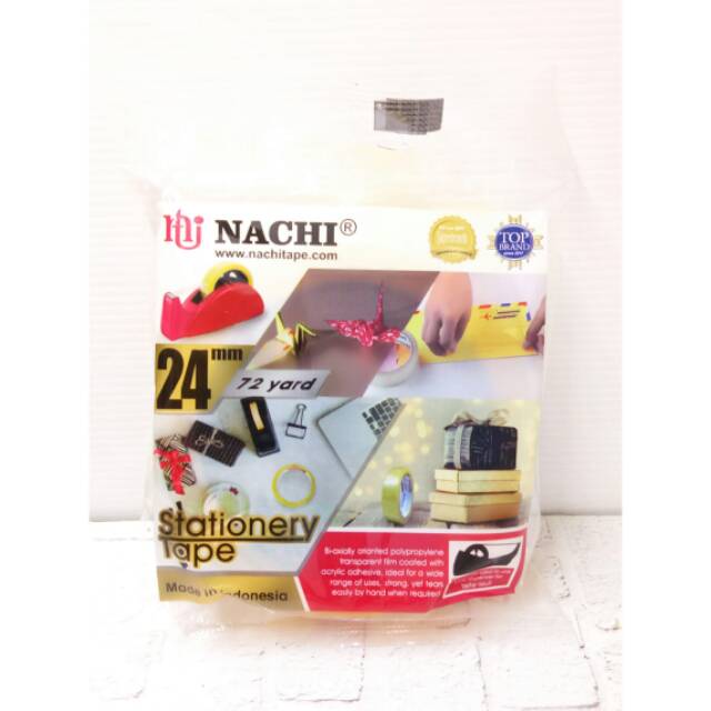 

Nachi Tape isolasi Kuning 24. mm