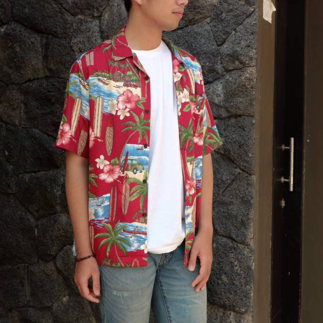 [GESER] Hawaiian Shirt Premium Quality Kemeja Pantai  Santai Casual Distro Terlaris | kemeja batik