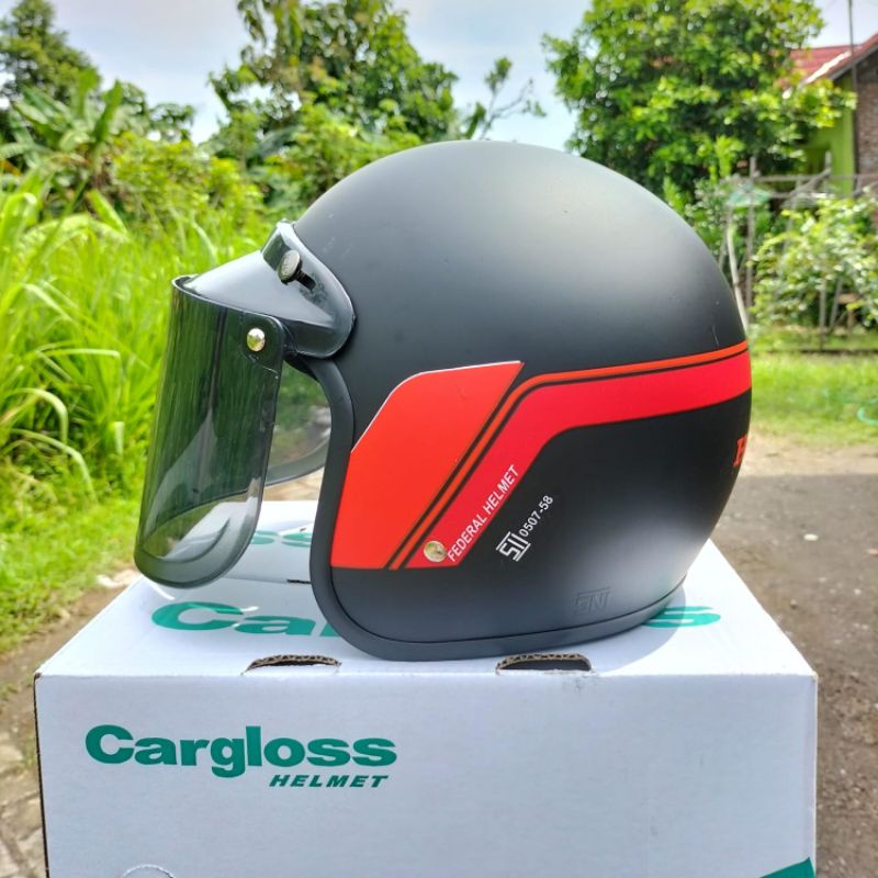 helm honda jadul gl series original sni