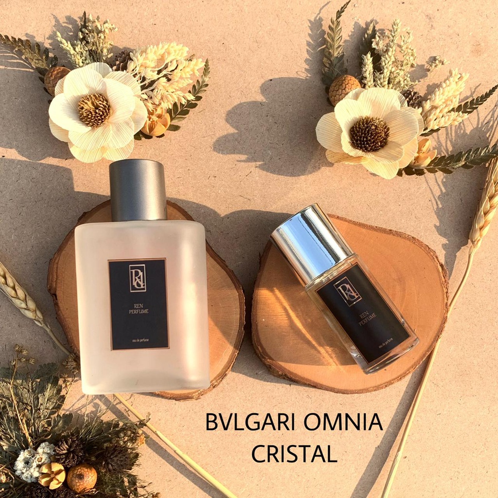 Parfum Bvlgari Omnia Cristal Parfum cowok / Parfum terlaris/parfum tahan lama/Parfum non alkohol
