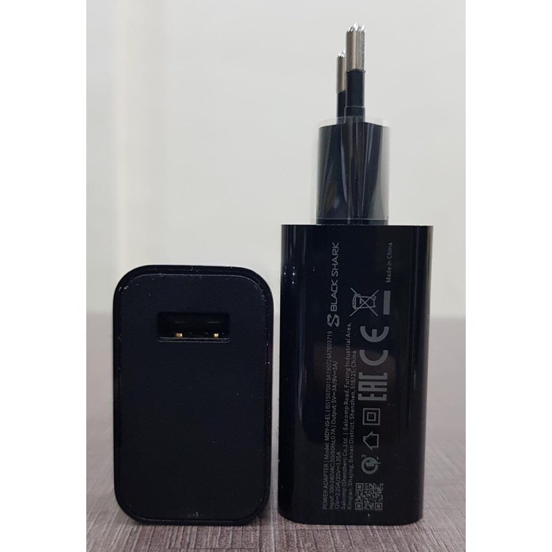 Black Shark Power Adaptor 27W Fast Charging Kepala Carger