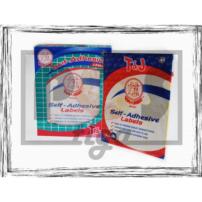 

LABEL TOM & JERRY BANYAK UKURAN