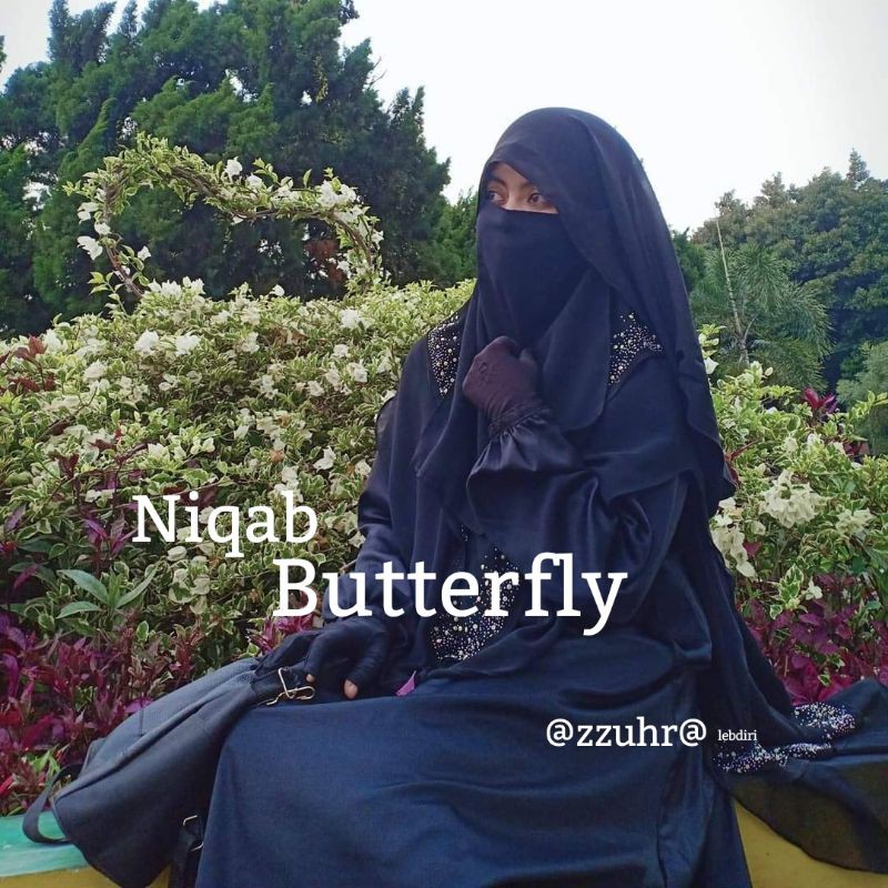 Niqab butterfly