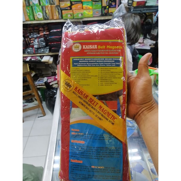 Alat Terapi Pemanas Laser Belt Magnetic Cal Bantal Global Health