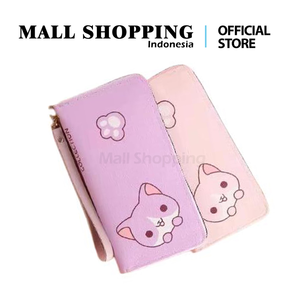 (COD) Dompet Panjang Dompet Wanita Plus Tali MALLSHOPPING