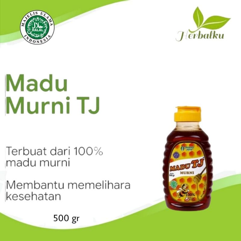

Madu Murni TJ 500gr //100% madu murni